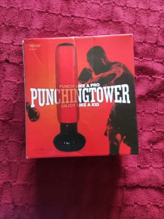 Saco Boxeo Inflable Punching Tower