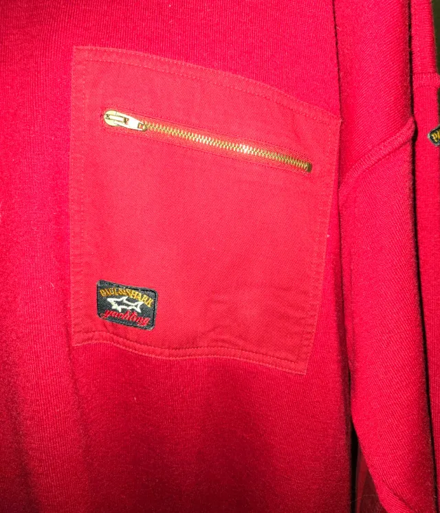 Paul & Shark Jersey Rojo Talla XXL