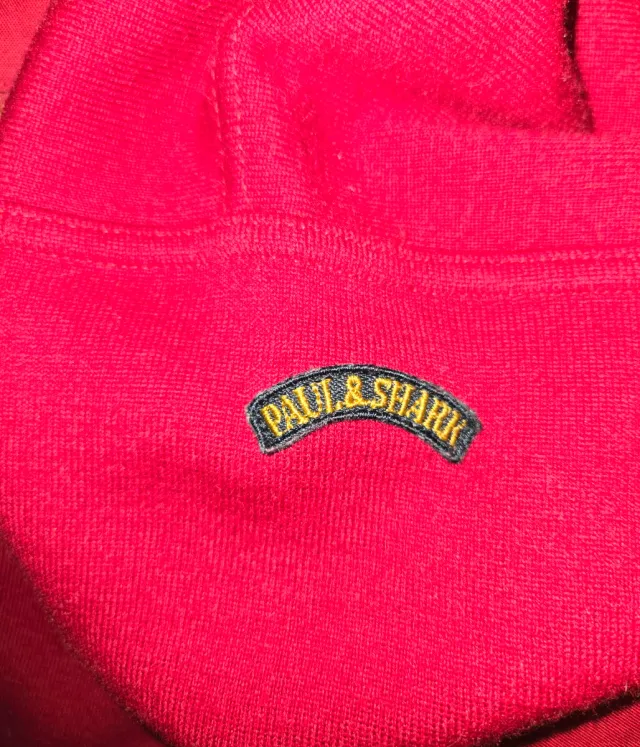 Paul & Shark Jersey Rojo Talla XXL