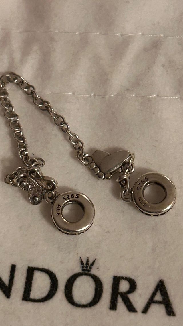 Brincos Asas Pandora e Corrente