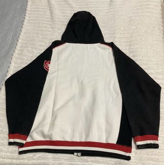 Sudadera DC XL Capucha Blanca y Negra