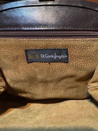 Bolso Piel Serpiente Marrón Multicolor