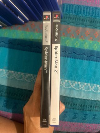Due giochi PlayStation 2, SPIDERMAN PS2