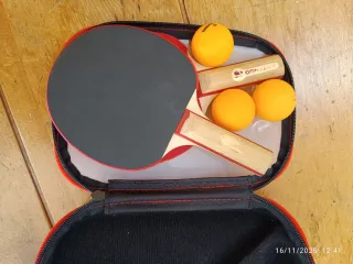 Pack raquetas ping pong, pelotas y red