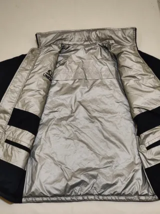 UNIQA cappotto impermeabile cappuccio uomo tg. M