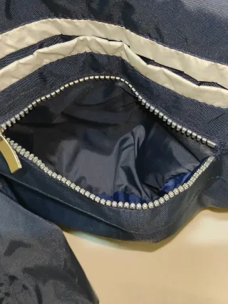 UNIQA cappotto impermeabile cappuccio uomo tg. M