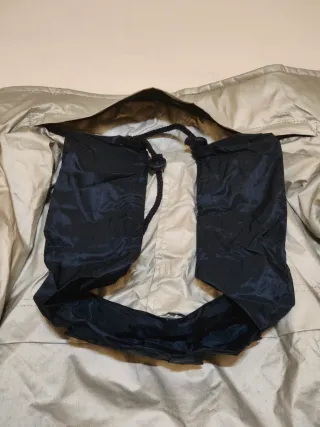 UNIQA cappotto impermeabile cappuccio uomo tg. M