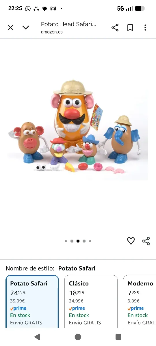 Sr. Cara de Papa Safari