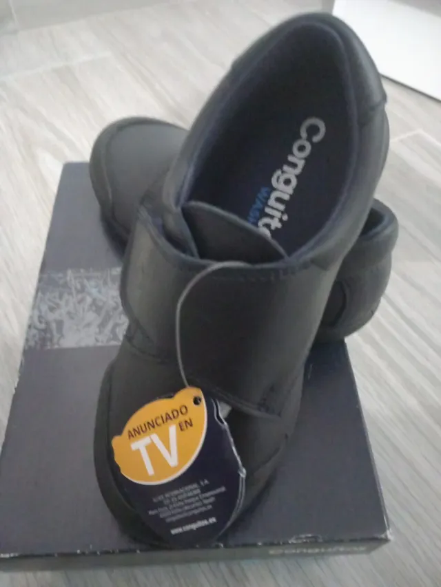 Zapatos escolares Conguitos negros