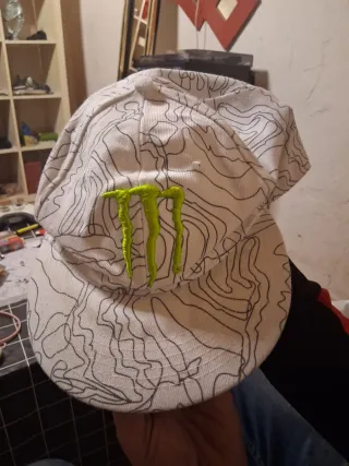 Gorra Monster Energy Blanca