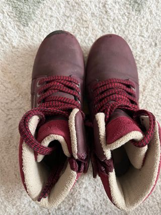 Botas Kickers burdeos talla 32