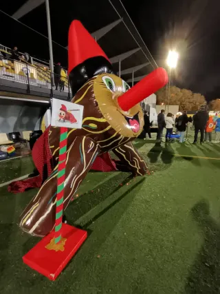 Tió de Nadal inflable
