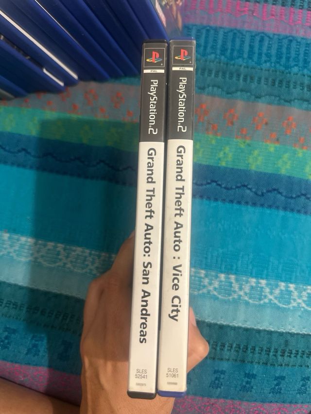 2 GIOCHI PS2, PLAY STATION 2, GRAND THEFT AUTO GTA