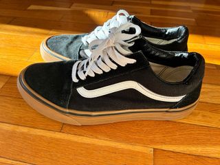 Zapatillas Vans Old Skool Negras Goma