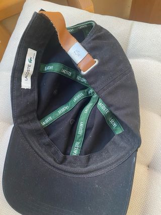 Gorra Lacoste Negra