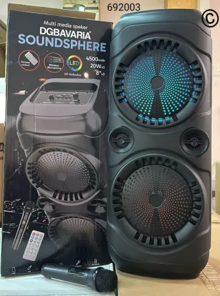 Cassa 8 in 1 con Microfono Wireless