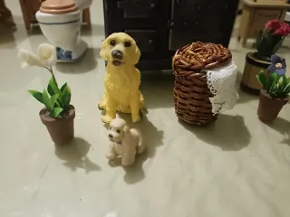 Mobili per casa delle bambole di campagna