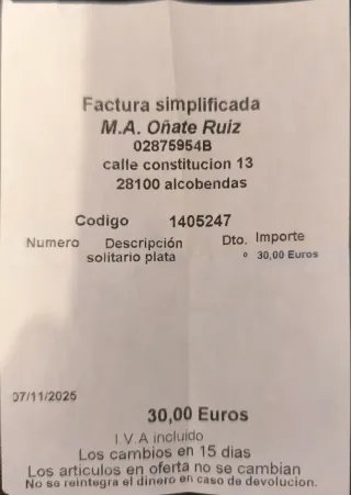 Anillo Plata con Piedra Turquesa