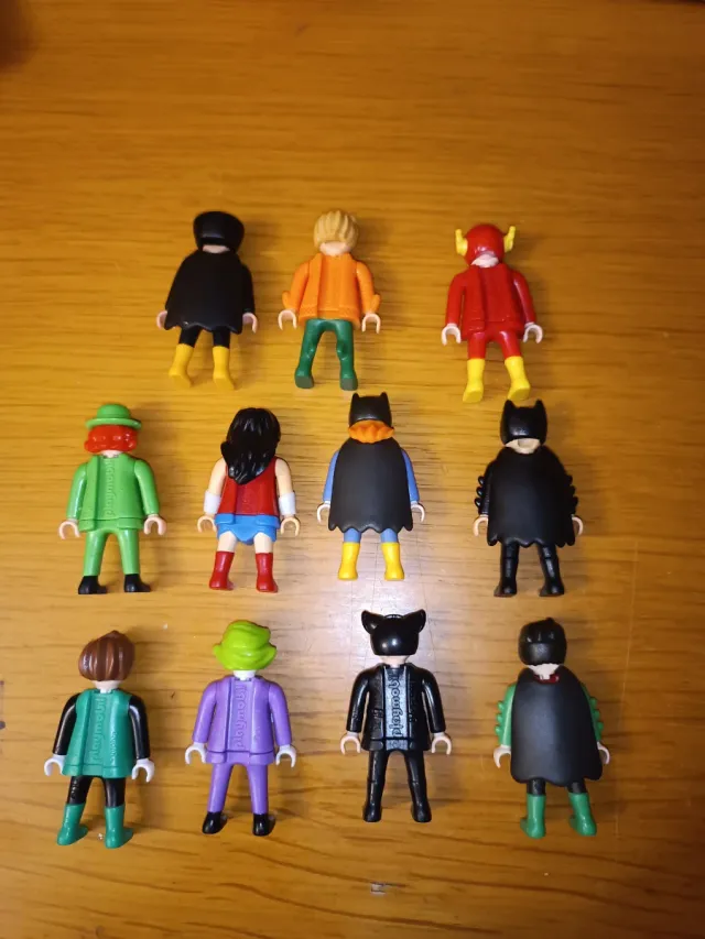 Figuras Playmobil Kinder Sorpresa DC Comics