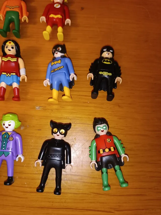 Figuras Playmobil Kinder Sorpresa DC Comics