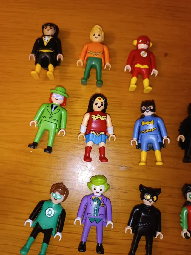 Figuras Playmobil Kinder Sorpresa DC Comics