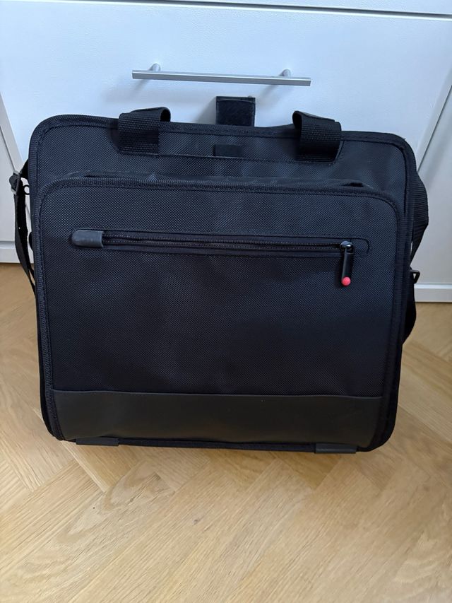 Maletín para portátil negro