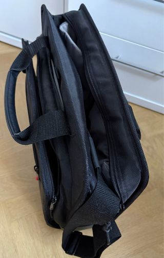 Maletín para portátil negro