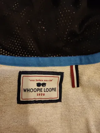 Felpa Whoopie Loopie grigia con disegno