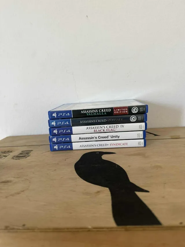 Lotto 5 giochi Assassin's Creed PS4