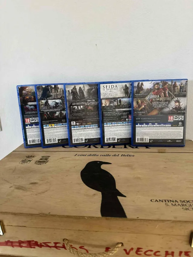 Lotto 5 giochi Assassin's Creed PS4