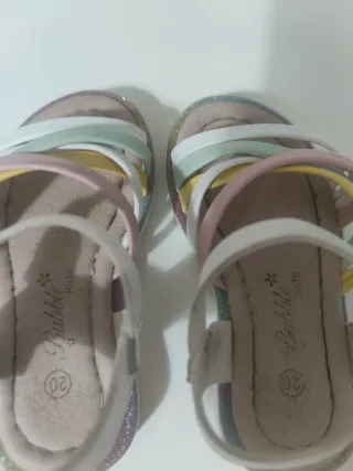 Sandalias para bebé multicolor