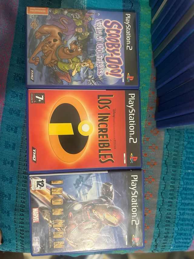 Giochi PS2: Scooby-Doo, Gli Incredibili, Iron Man