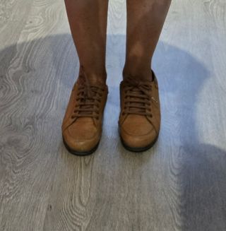 Zapatos Pitillos Piel Marrón