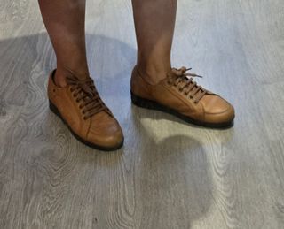 Zapatos Pitillos Piel Marrón