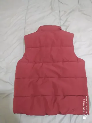 Chaleco acolchado niño rojo