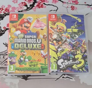 Super Mario Bros. Deluxe e Splatoon 3 per Nintendo Switch