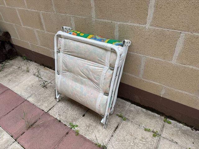 Tumbona de jardín multicolor