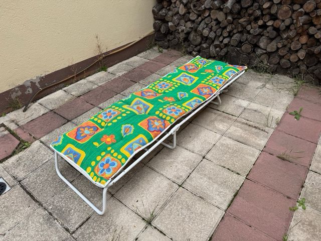 Tumbona de jardín multicolor