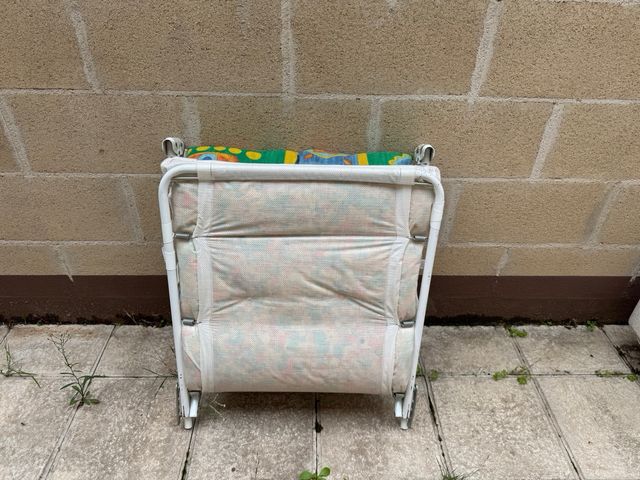 Tumbona de jardín multicolor