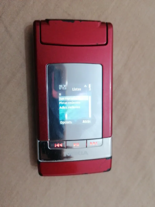 Nokia N76 Collezione Rosso/Argento