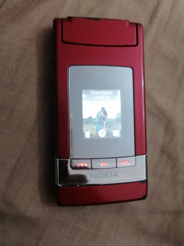 Nokia N76 Collezione Rosso/Argento