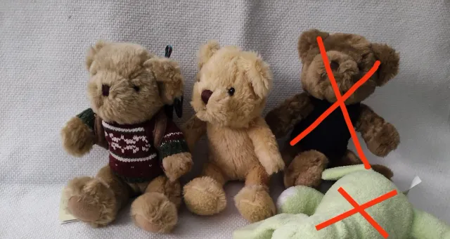 2 Osos de Peluche Marrones