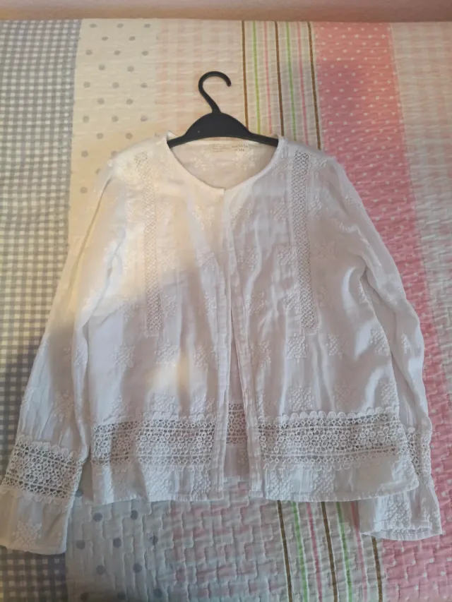 Camisa Zara Girls bordada Talla 13/14 años