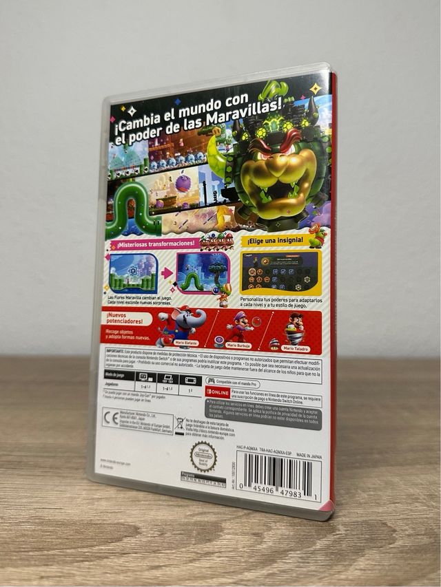 SUPER MARIO BROS WONDER NINTENDO SWITCH