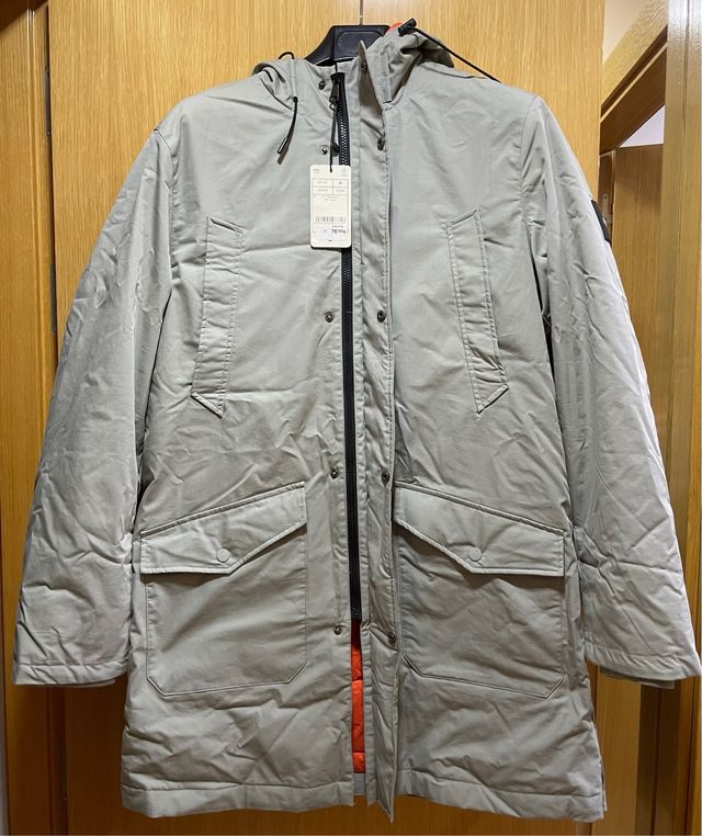 Abrigo Chaquetón 3/4 Boston Gris Nuevo