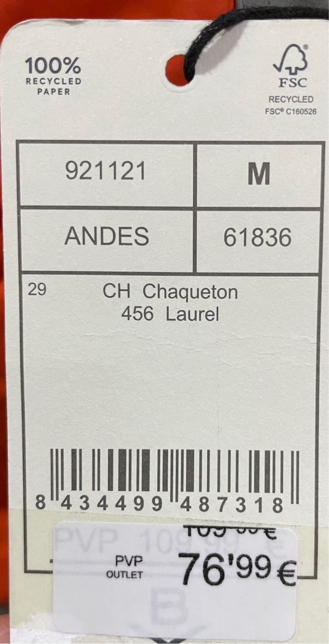 Abrigo Chaquetón 3/4 Boston Gris Nuevo