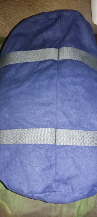 Bolsa de deporte Adolfo Domínguez azul