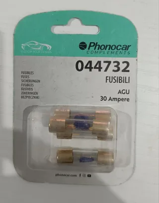 Fusibles AGU Phonocar 30A