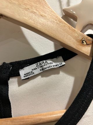 Camiseta Zara Estampada Multicolor