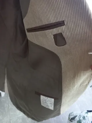 Americana Pana Beige Hombre Talla 54